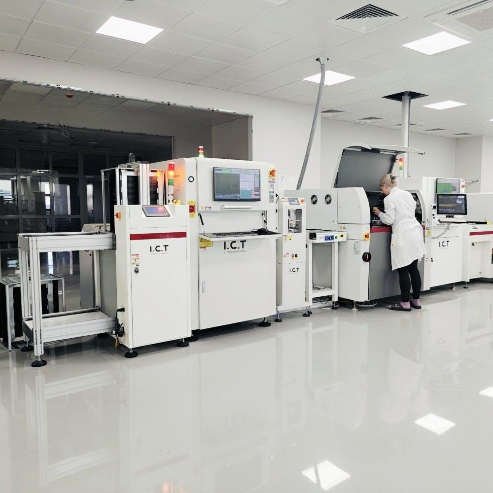 Electronic Components Production Project industrial reference