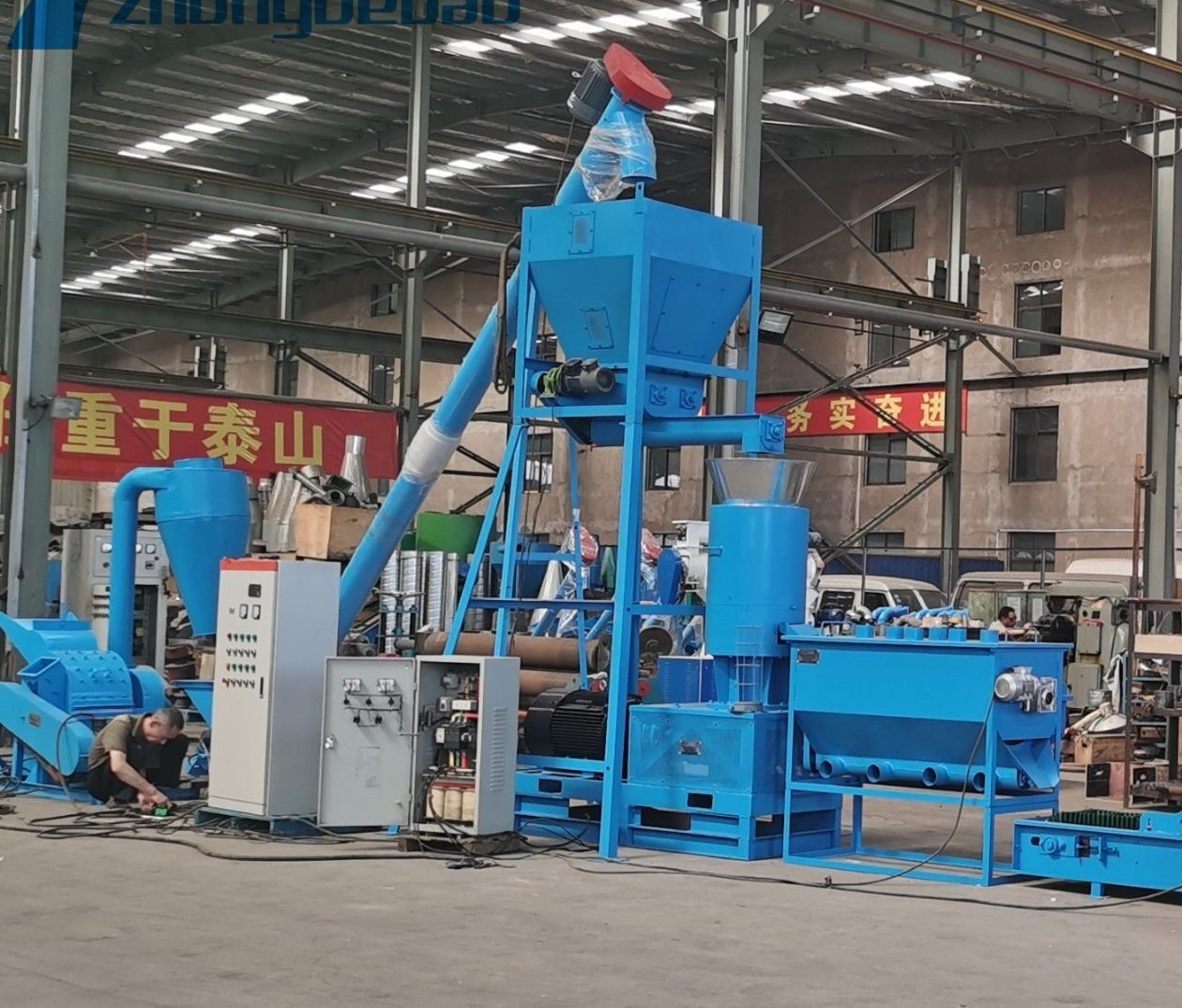 Biomass Fuel-Pellets Production Line equipment and production reference