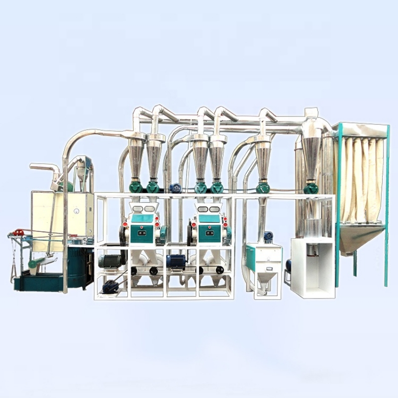 Compact Roller Wheat-Flour Mill industrial reference