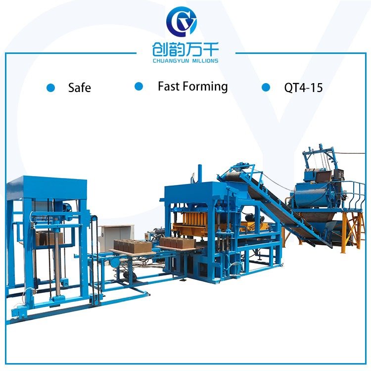 Concrete Block & Interlock Moulds Line equipment and production reference