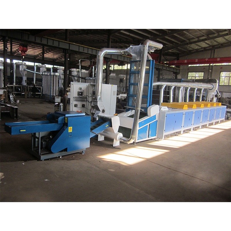 Cotton-Waste Opening & Cleaning Line equipment and production reference