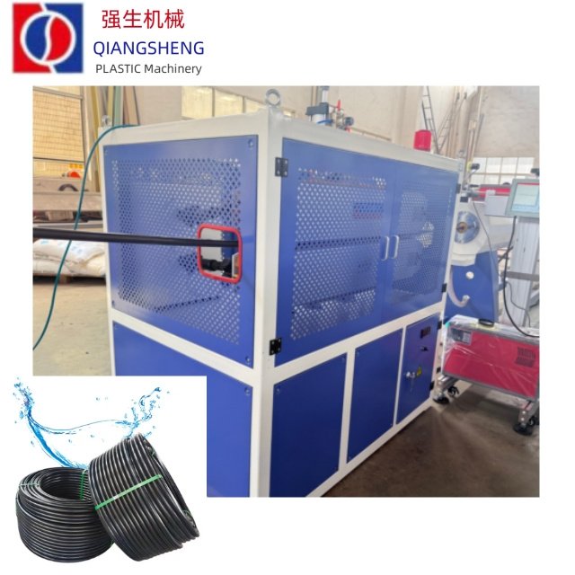 HDPE Irrigation-Pipe Extrusion Line equipment and production reference