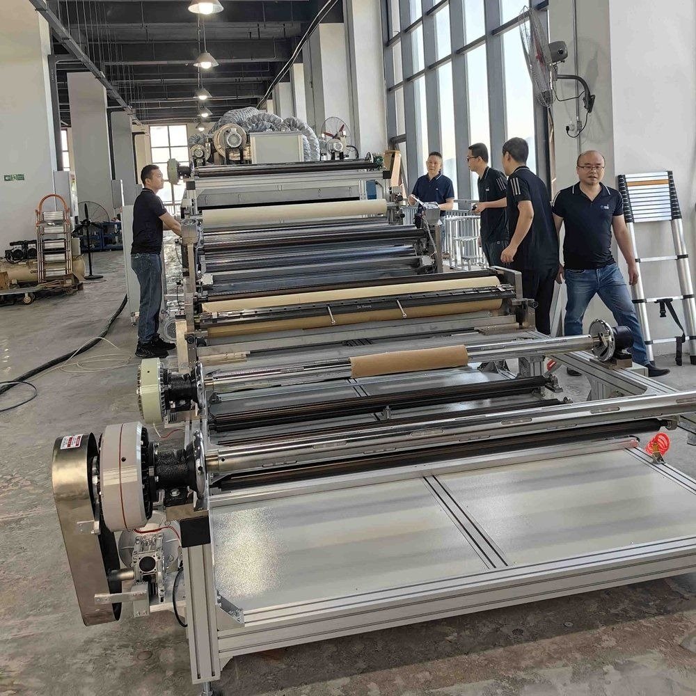 Leather Finishing & Coating Line equipment and production reference
