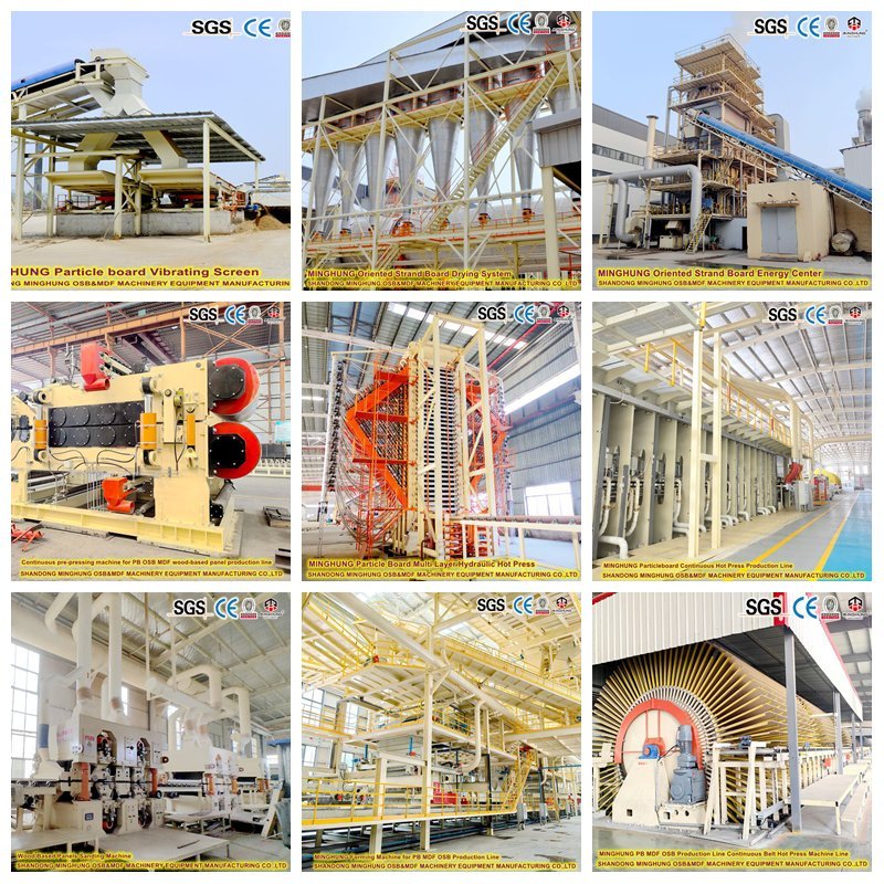 MDF Fibreboard Factory equipment and production reference