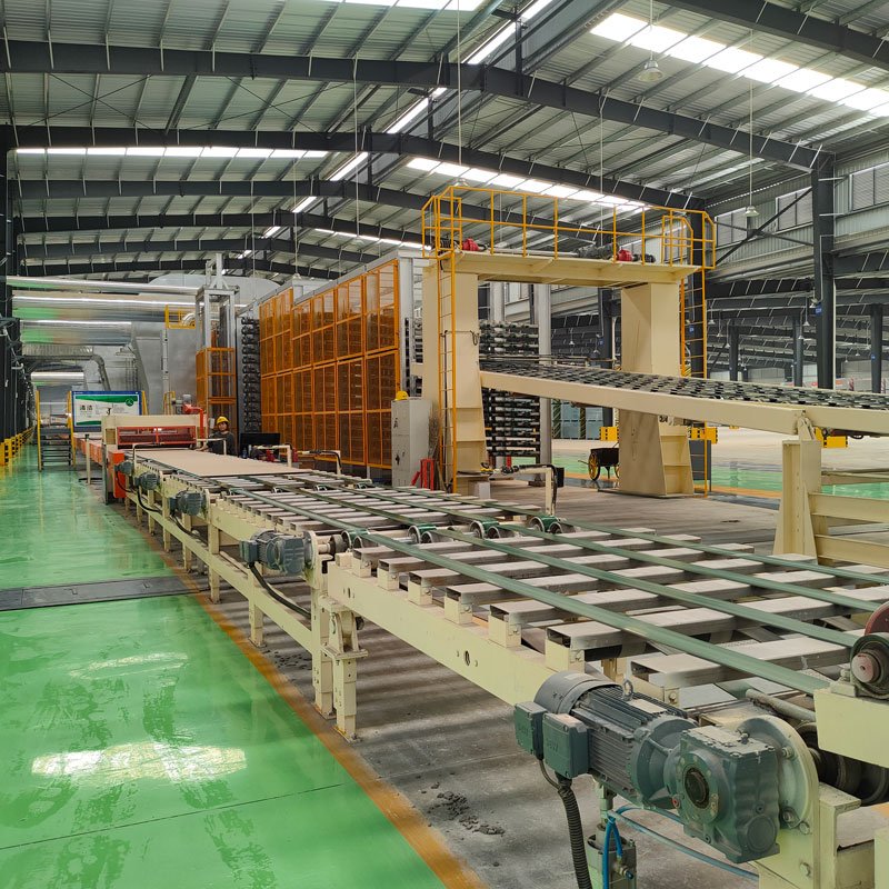 Mineral-Fibre Ceiling Tiles Line equipment and production reference