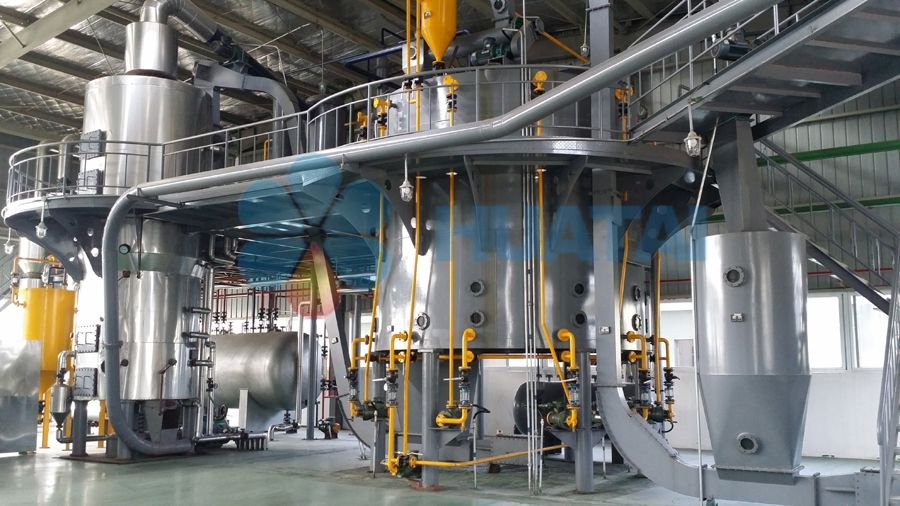 Oilseed Solvent Extraction and Edible-Oil Refinery industrial reference