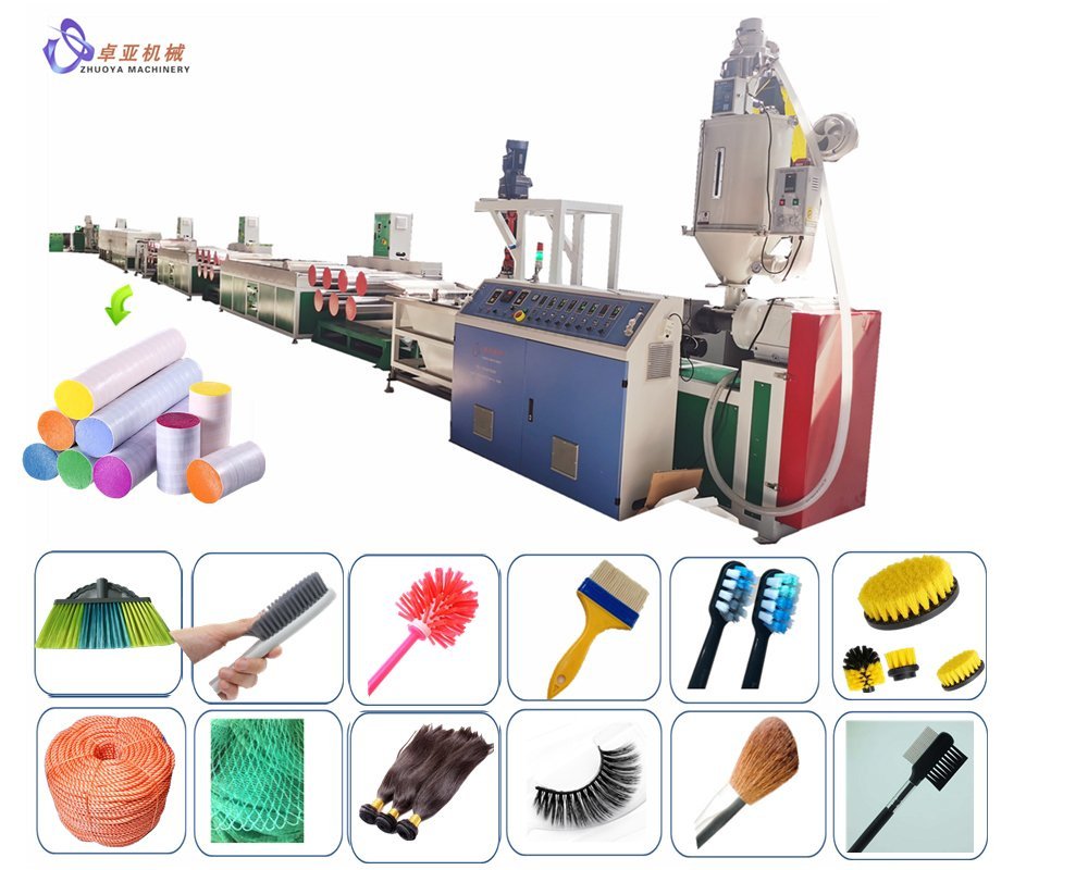 Plastic Broom-Filament Production Line equipment and production reference