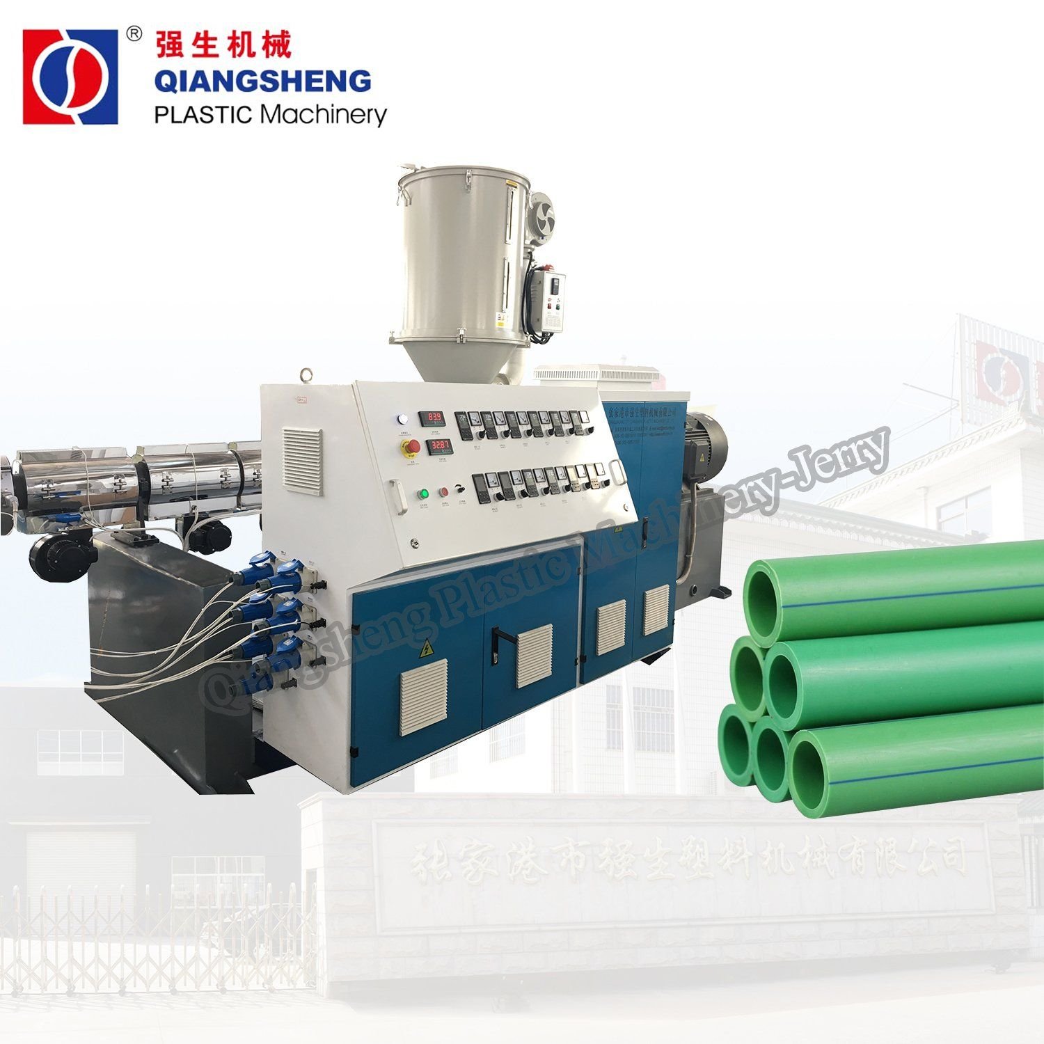 PPR Water-Pipe Extrusion Line equipment and production reference