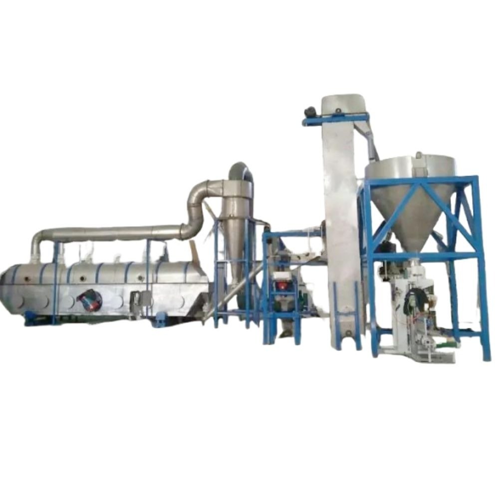 Rock-Salt Crushing, Iodising & Packing Line equipment and production reference