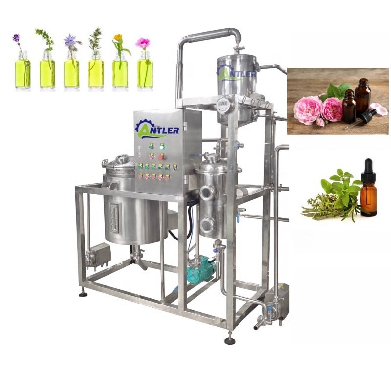 Rosewater Distillation & Bottling Line equipment and production reference