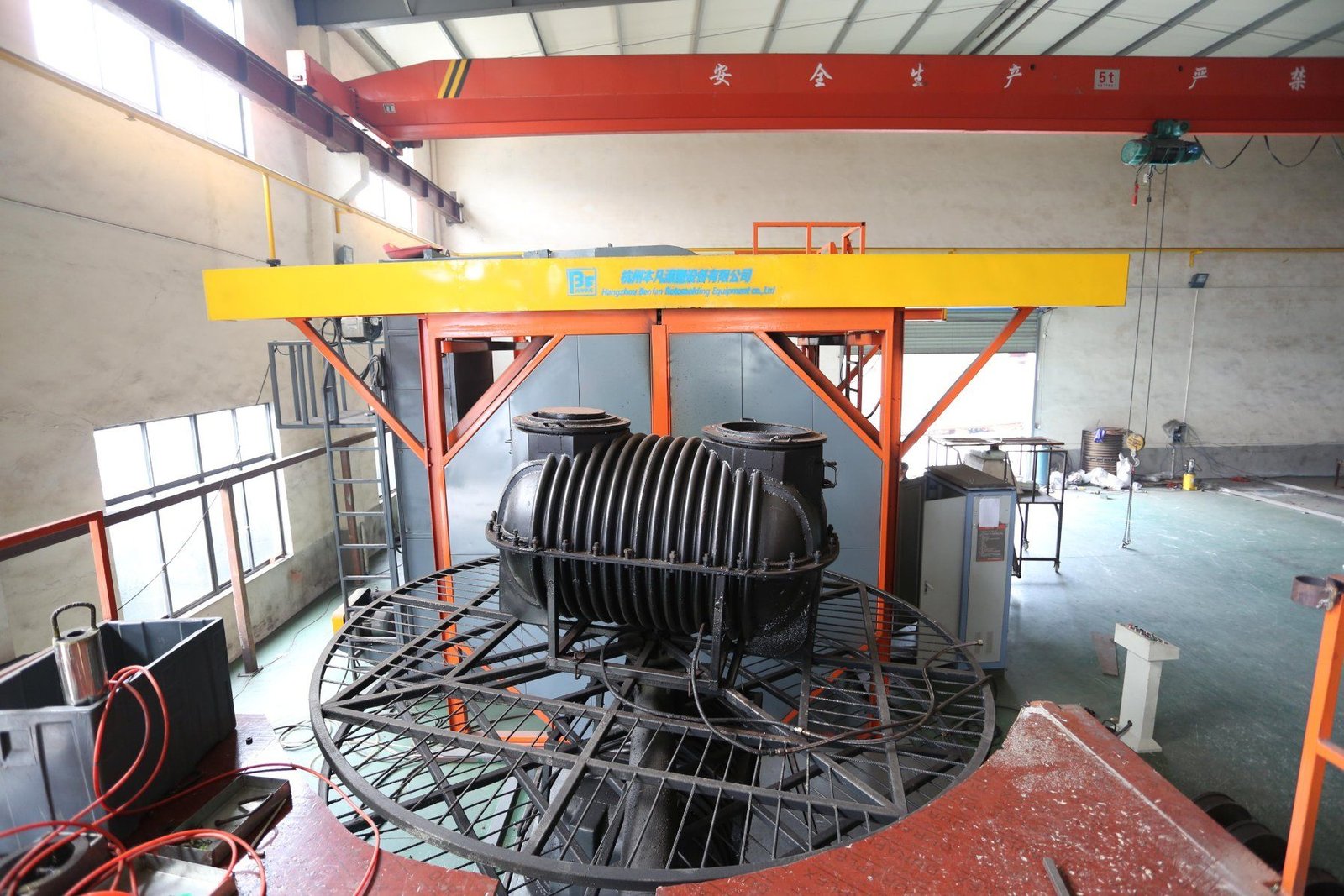 Rotomoulded Water-Tanks Production Line equipment and production reference