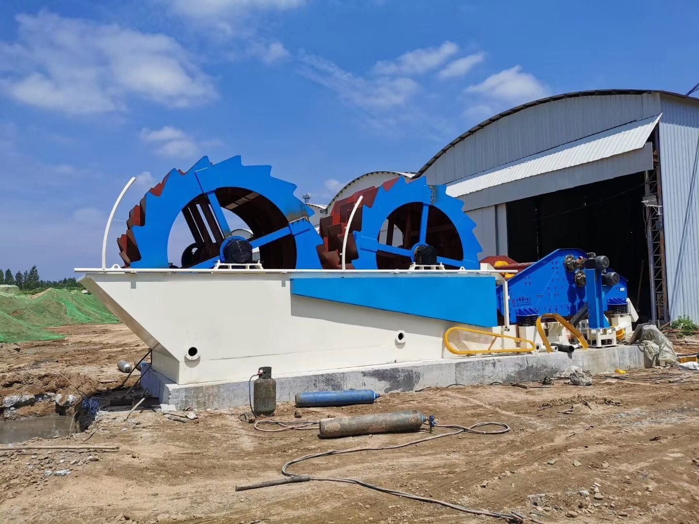 Sand Washing & Classification Line equipment and production reference