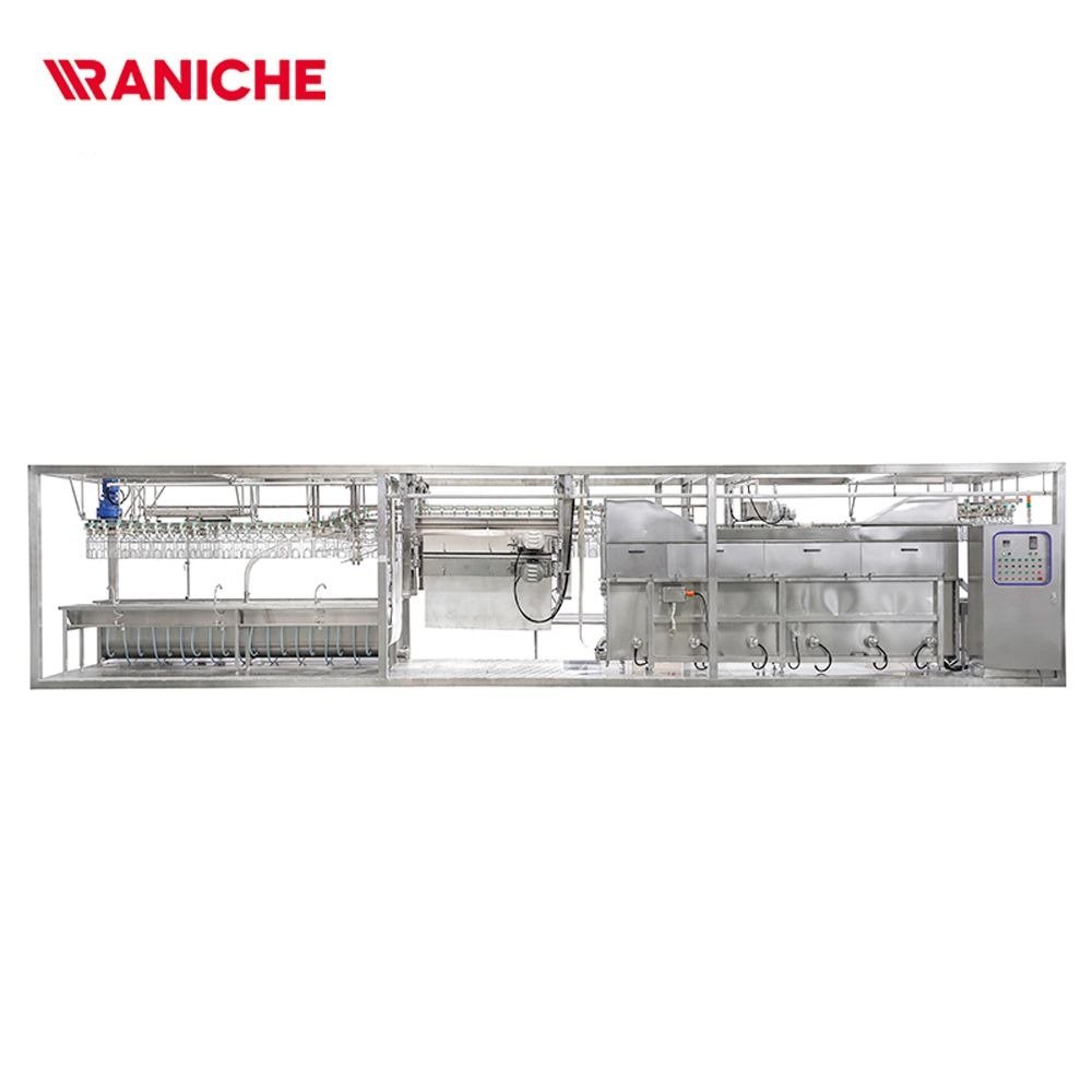 Small Poultry Slaughter & Chilling Line equipment and production reference