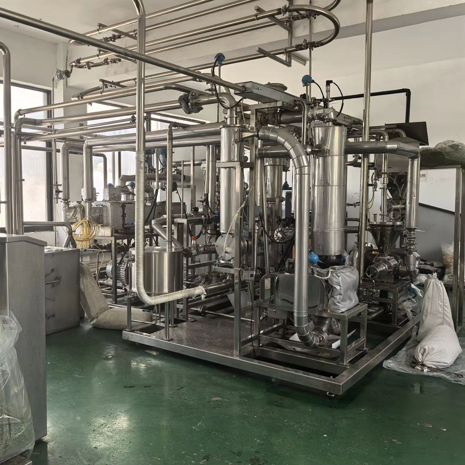 Spice Cleaning & Steam Decontamination Line equipment and production reference