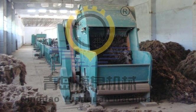 Wool Washing, Carding & Preparation Line equipment and production reference