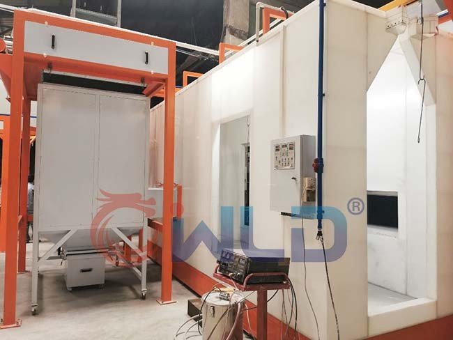 Electrostatic Powder Spraying Booth industrial reference