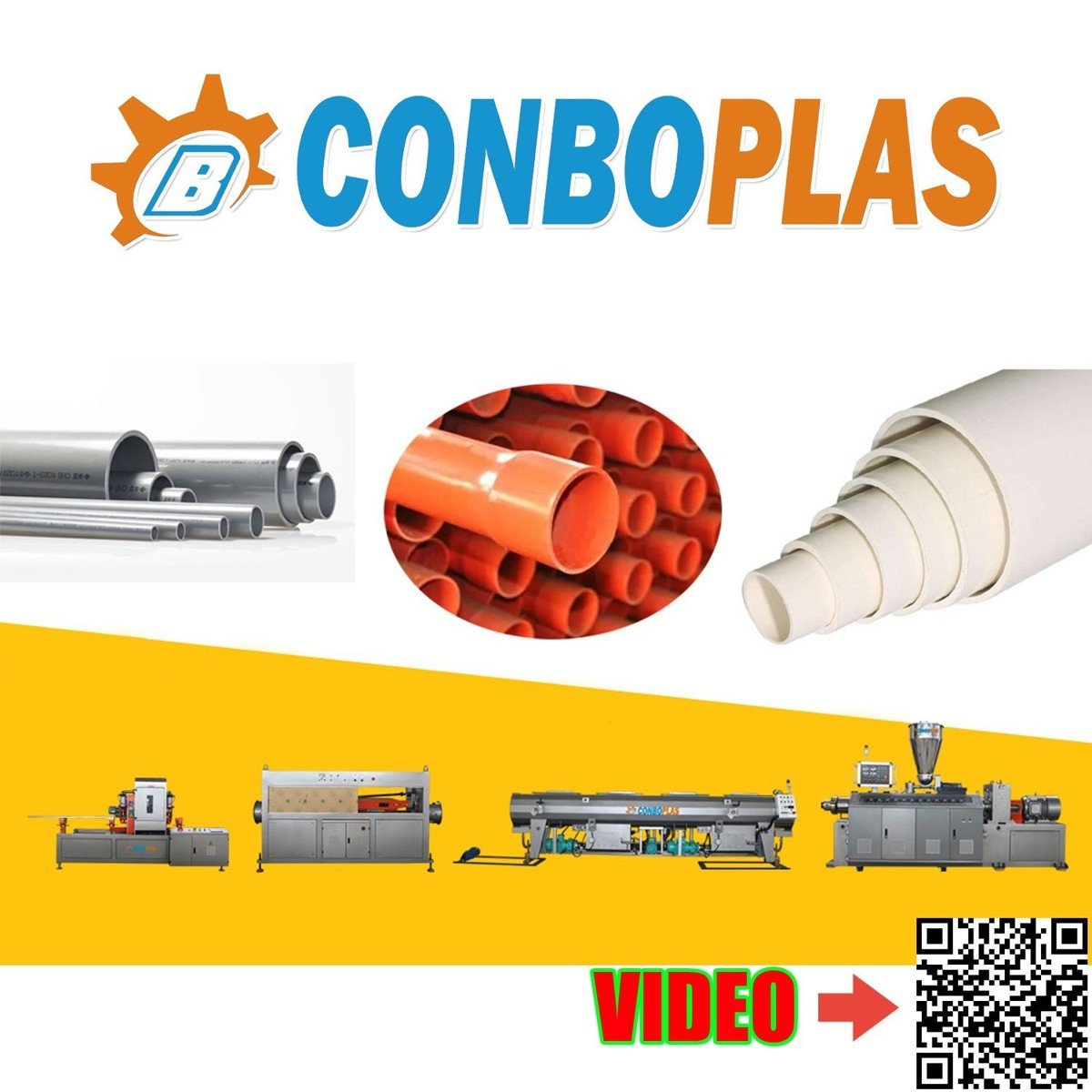 Plastic Pipe Extruder industrial reference