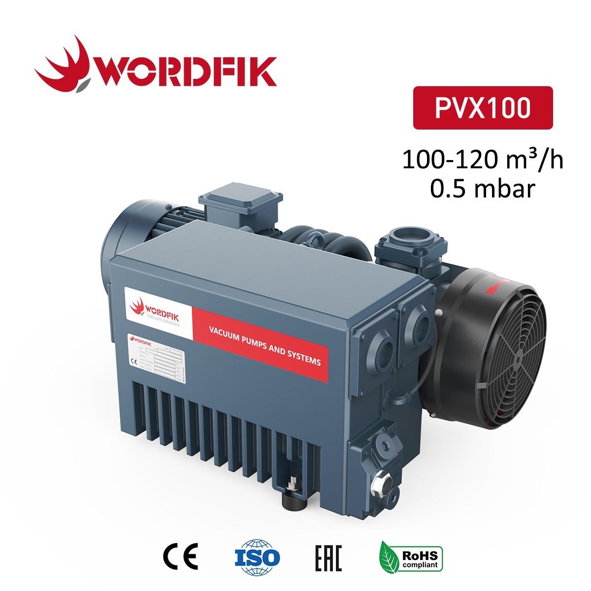 Oil-Lubricated Rotary Vane Pump industrial reference
