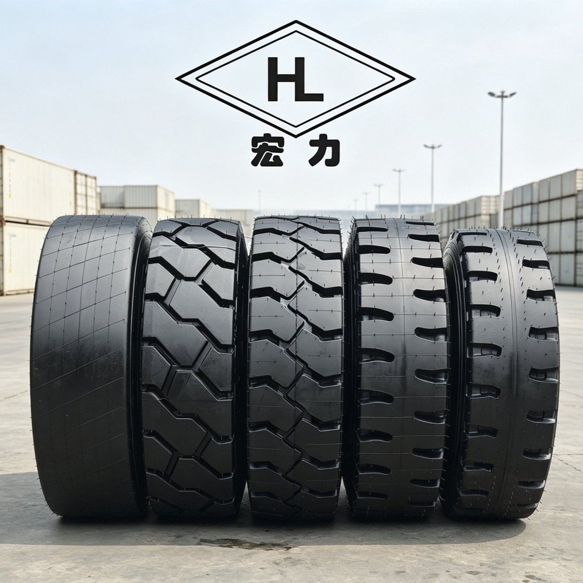 Crane Tyre industrial reference